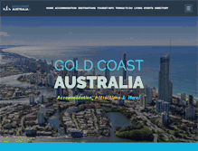 Tablet Screenshot of goldcoastaustralia.com